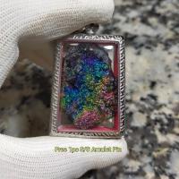 ราคา จี้เหล็กไหลหลากสี彩色力吊จี้(เกรดสูงสุด顶级)เหล็กไหล พระเครื่อง 马来西亚力 100% เหล็กไหลธรรมชาติ (46651884099)