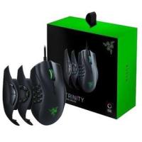 ราคา Razer Naga Trinity Gaming Mouse เมาส์ Razer Naga Trinity - รวมเทพนากา 3 ภพรวมเป็นหนึ่งเดียว กริปด้านข้างสามรถถอดเปลี่ยน (3311616547)
