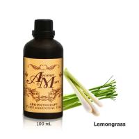 ราคา Aroma&More Lemongrass Essential Oil 100% / น้ำมันหอมระเหยตะไคร้บ้าน เลมอนกราส สกัด Hydrodiffused 100% Haiti 100ML (6836446825)