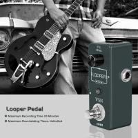 ราคา ➧ VSN Looper Guitar Effect Pedal Station รอบเหยียบไม่ จำกัด 10 นาที USB (24083657548)