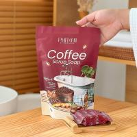 ราคา สครับพิชชี่ สบู่สครับกาแฟ 1 ห่อ 5 ก้อน AHA พิช ชี่ บาย พิชยา (27628770224)