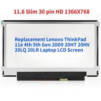 ราคา เปลี่ยน Lenovo ThinkPad 11e 4th 5th Gen 20D9 20HT 20HV 20LQ 20LR แล็ปท็อปหน้าจอ LCD (53350280251)