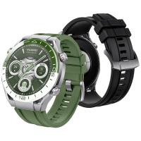 ราคา Samsung Galaxy Watch 3 45mm Gear S4 46mm Quick Release Strap ยางฟลูออรีน 22mm นุ่มสบาย (47952274389)