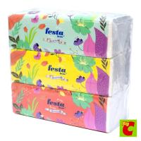 ราคา เฟสต้า เบสต้า กระดาษเช็ดหน้า 150 แผ่น แพ็ค 3 (24897711125)