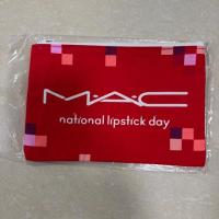 ราคา MAC National Lipstick Day Cosmetic Bag กระเป๋าเครื่องสำอางค์จากMACสีแดงสดใส (29186028637)