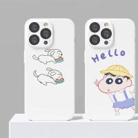 ราคา เคสโทรศัพท์ซิลิโคน TPU แบบนิ่ม ลายการ์ตูนชินจัง สําหรับ iPhone 6 6s 6Plus 6s Plus 7 8 SE2020 7Plus 8Plus X XS XR XS Max 11 12 13 14 15 Pro Max (22085674403)