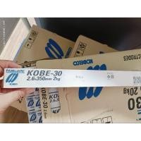ราคา ลวดเชื่อมเหล็ก KOBE-30 ขนาด 2.6x350mm แบ่งขาย 2 kg. (27356389732)