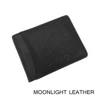 ราคา กระเป๋าสตางค์หนังแท้แบบหนีบธนบัตร Money Clip รุ่น Mix สีดำ แบรนด์แท้ทำจากหนังวัว หนังนุ่ม สวย ทนทานไม่ลอกร่อน พร้อมกล่อง (1134623879)