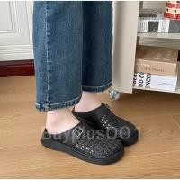 ราคา buyplus001 รองเท้าหัวโต แบบสวมพื้นนุ่ม ยางPVC สไตล์มินิ มอล ดีไซน์สาน แมทง่าย มีให้เลือก2สี มีบริการส่งด่วน S-228 (40718689847)