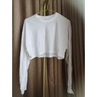 ราคา เสื้อครอปแขนยาวสีขาว (29763325151)