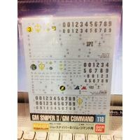 ราคา GUNDAM DECAL118 MG 1/100 GM SNIPER II/GM COMMAND (1304235236)