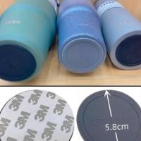 ราคา แผ่นยางรองกันลื่น แผ่นรองแก้วกันลื่นเอนกประสงค์ ขนาด5.8cm ใช้ได้กับ แก้วน้ำ และ กระติกน้ำ tyeso stanley และ อื่นๆ (20983403389)