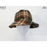 ราคา DAKS LONDON แท้ หมวกบัคแก็ตสปอตลายสก๊อต (9097129440)