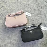 ราคา [คลังสินค้าพร้อม] GUESS กระเป๋าซิปกระเป๋าสะพายสีดำสีใหม่ (28759382124)