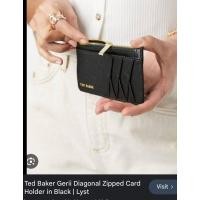 ราคา Ted Baker Geri Card Holder (Black สีดำ) (25266256561)