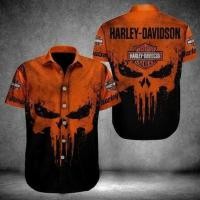 ราคา KEMEJA Harley-Davidson เสื้อมอเตอร์ไซค์ในตํานาน - HARLEY DAVIDSON art 3 Shirt (41666237070)