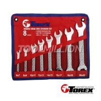 ราคา TRDES8 ประแจปากตายชุด 6-22 มม. (8ตัว/ชุด) "TOREX" สินค้าประเทศเยอรมัน รับประกันสินค้าแท้100% (7745113081)