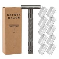 ราคา มีดโกนแบบใช้มือสมัยเก่ามีดโกนคู่มือใบมีดสองด้านมีดโกนมีดโกนคู่มือมีดโกนสมัยเก่า (29493596866)