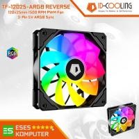 ราคา พัดลม ID-COOLING TF-12025-ARGB REVERSE BLACK PWM 120mm 12cm 1500RPM (43805734324)