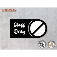 ราคา ป้ายพนักงานเท่านั้น | เฉพาะพนักงาน ป้ายชื่ออะคริลิค (53600014762)