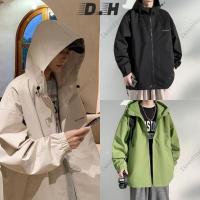 ราคา D.Hเสื้อแจ็กเก็ต หนัง Pu กันฝน กันลม เข้ากับทุกการแต่งกาย สไตล์ญี่ปุ่น อเมริกัน แฟชั่นสําหรับผู้ชาย และผู้หญิง (25874346056)