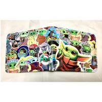 ราคา CFUUU กระเป๋าสตางค์ผู้ชายกระเป๋าสตางค์นักเรียน Master Yoda Star Wars Wallet (42116420821)