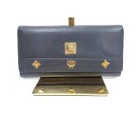 ราคา MCM กระเป๋าสตางค์แบรนด์เนมมือสองมือสองของแท้เกาหลี100% (7277719562)