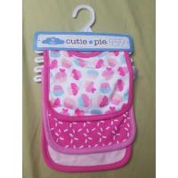 ราคา ผ้ากันเปื้อนเด็กอ่อน สีชมพู 3 ผืน (1355518530)