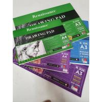 ราคา Renaissance สมุดวาดเขียน A4 A3 แบบเรียบ แบบหยาบ หนา 200 แกรม 100ปอนด์ สมุดวาดเขียนสีน้ำ สมุดสเก็ตช์ กระดาษวาดเขียน (23754625025)