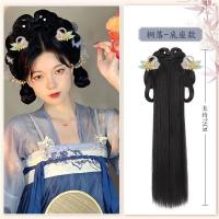 ราคา Hanfu ปลอมชิ้นเดียว Lazy Hoop เต็มหมวกโบราณนึ่ง Bun Mingpan การผลิตเบาะรองนั่งโบราณ (27323357878)