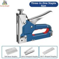 ราคา เครื่องเย็บกระดาษ 3-in-1 ลวดเย็บกระดาษรูปตัว U Compatible ลวดเย็บกระดาษรูปตัว T Compatible (49201473239)