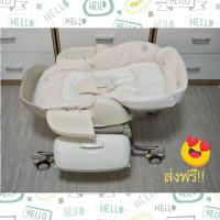 ราคา **ส่งฟรี** High Chair ไฟฟ้า Combi รุ่น Roenju อุปกรณ์ครบ+ที่แปลงไฟ ใช้งานได้เลย (14507878077)