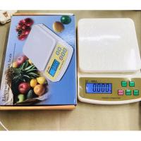 ราคา เครื่องชั่งดิจิตอล แบบเหลี่ยม ตาชั่งดิจิตอล 5kg 7kg กิโล หน้าปัดไฟ LEDมองเห็นชัดเจน แถมถ่าน AA 2 ก้อน รุ่น SF400A (3254931342)