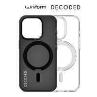 ราคา เคสมือถือ DECODED Transparent Loop Stand MagSafe for iPhone 15 Pro / 15 Pro Max - Black / Transparent (28508559218)