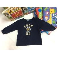 ราคา เสื้อยืดแขนยาวสีกรม Polo Ralph Lauren Size 12m ของแท้% (3412029320)
