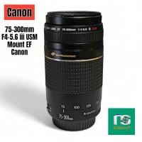 ราคา Canon EF 75-300mm f4.5-5.6 III USM + Hood Mount EF Canon (26766853601)