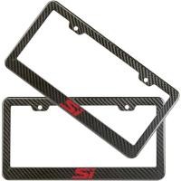 ราคา ชุด2ชิ้น ฮอนด้า พลเมือง และ กรอบป้ายทะเบียนคาร์บอนไฟเบอร์ดูสไตล์พลาสติก (57052292995)