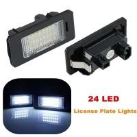 ราคา รถยนต์รถยนต์Ledป้ายทะเบียนรถยนต์โคมไฟด้านหลังไฟท้ายสะท้อนแสง 2pcs 24 SMDสําหรับBMW E90 E82 E92 E93 M3 E39 E60 E70 X5 E39 E60 E61 M5 E88 (29888947058)
