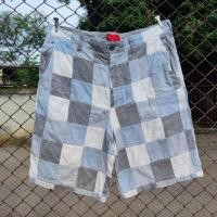 ราคา กางเกงขาสั้นวินเทจ Izod Madras Patchwork Shorts (29018145197)