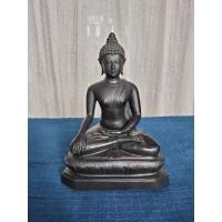 ราคา พระบูชา งานพุทธศิลป์ แบบเชียงแสน ทองเหลืองรมดำ หน้าตัก4นิ้วครึ่ง สวยสมบูรณ์ บูชา1999บาท ของเก่าวินเทจ9 (17902215351)