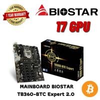 ราคา MAINBOARD BIOSTAR TB360-BTC Expert 2.0 (Mining Mainboard 17GPU) CPU Supports 9th & 8th Generation Intel (รับประกัน1ปี) (13856714749)