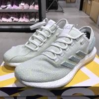 ราคา Adidas PureBOOST GO Light Green Luminous รองเท ้ าผ ้ าใบรองเท ้ าวิ ่ งสบาย Casual Jogging Men 's (26256037390)