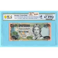 ราคา Bahamas,50 Cents 2001 - PCGS 67 PPQ Superb Gem UNC (26521569168)