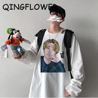 ราคา got7 POOHPAND เสื้อยืดOversize เสื้อยืดแขนสั้น พ สีขาว วินเทจ y2k ใส่เดินทาง สีดำ (26904822757)