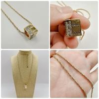 ราคา สร้อยคอสไตล์วินเทจ แบรนด์ Nina Ricci สภาพสวยสวยสด ยาว 24.5-26 นิ้ว (41712389095)