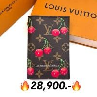 ราคา New LV x TM cherry passport cover คอลเชอร์รี่ cherry ต้องสะสม (41902120188)