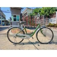 ราคา จักรยานแม่บ้าน Bridgestone มือสองญี่ปุ่น เกียรดุม 3 Speeds วงล้อ 26 นิ้ว เฟรมอลูมิเนียม อุปกรณ์มาครบ (18875074933)