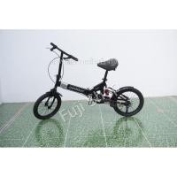 ราคา จักรยานพับได้ญี่ปุ่น - ล้อ 16 นิ้ว - ไม่มีเกียร์ - มีโช๊ค - Chevrolet - สีดำ [จักรยานมือสอง] (22756388488)