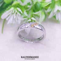 ราคา A6462 แหวนชายพลอยบุษราคัมแท้ ( Natural Yellow Sapphire ) ตัวเรือนเงินแท้925 ชุบทองคำขาว ไซส์65 แก้ไซส์ฟรี (18292593048)