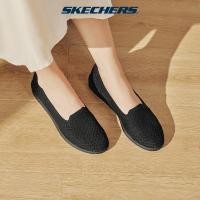 ราคา Skechers สเก็ตเชอร์ส รองเท้า ผู้หญิง Modern Comfort Cleo Flex Wedge Shoes - 158737-BBK (22783977896)